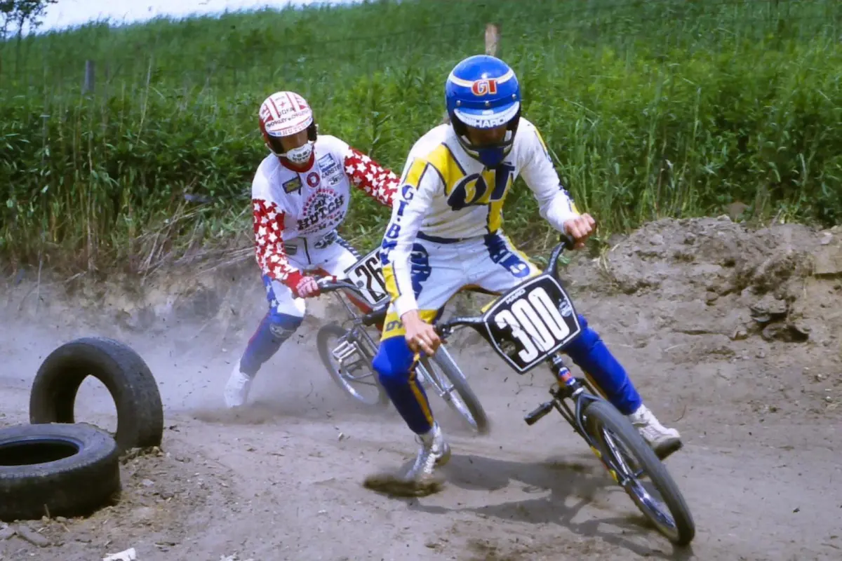 Matthias Gotter vor Karsten Moeller, 1983