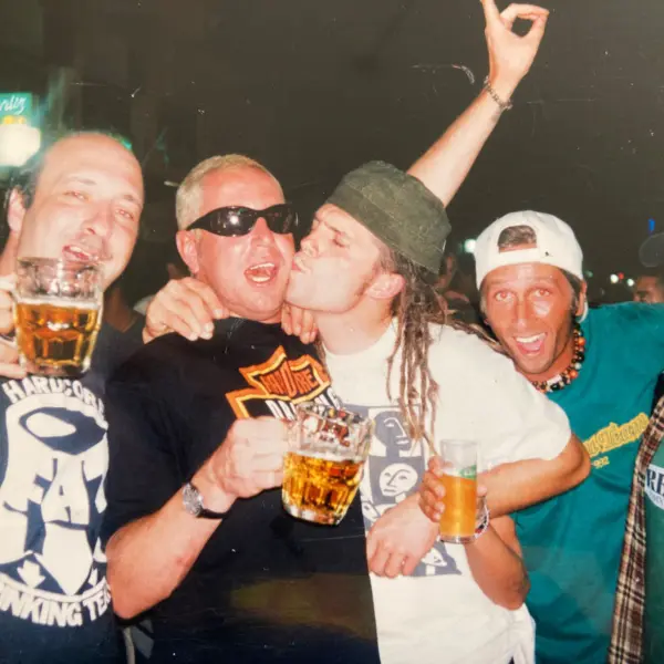 Detlef Richter, Paul de Jong, Ron Wilkerson, Uwe Brandl und Peter Fastenroth bei der WM in Portimão, Portugal, 1998