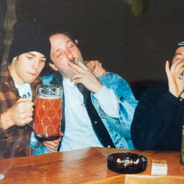 Kalle Arnoldy, Detlef Richter und Chris Althaus im Tropica 1992