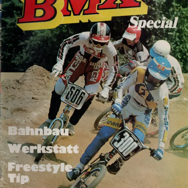 Matthias Gotter auf dem Cover der BMX Special 12/1983