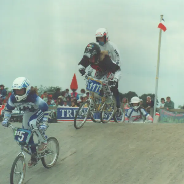 Kerstin Meyer (117) bei der EM 1991