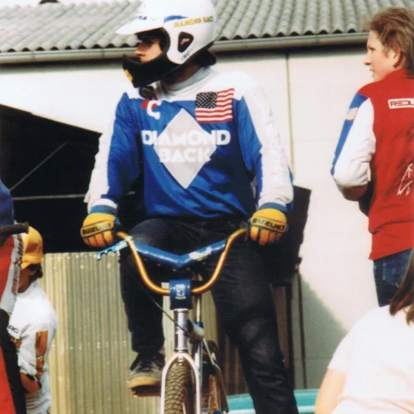 Ivi bei seinem ersten Rennen in Remagen