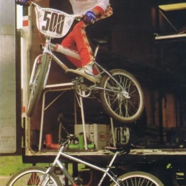 Er verließ die Laderampe mit Style