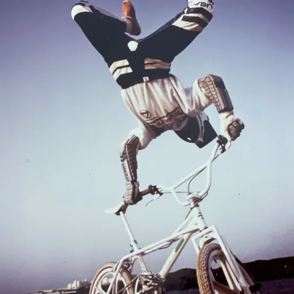Handstand am Strand von Lanzarote in 1986