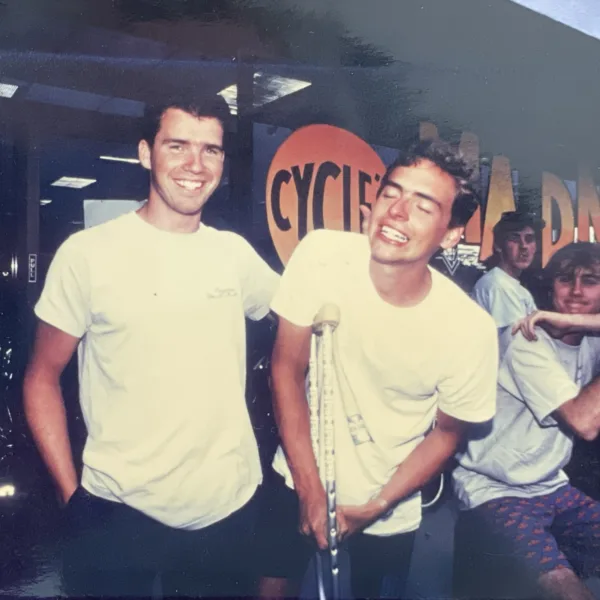 Patrick, Thomas und Brian Blyther