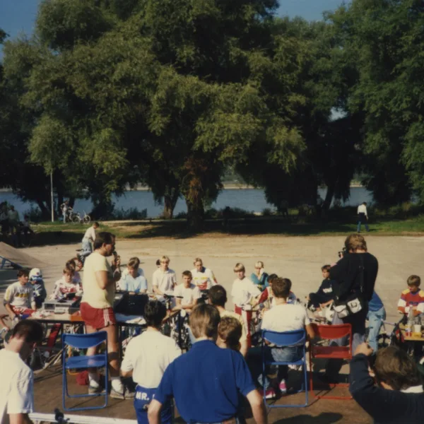 Beim ersten Freestyle Contest 1985
