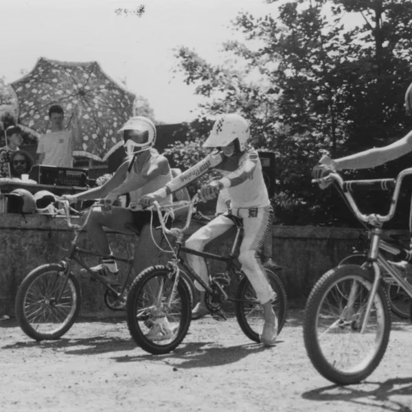 Peter leitet den Start, 1984