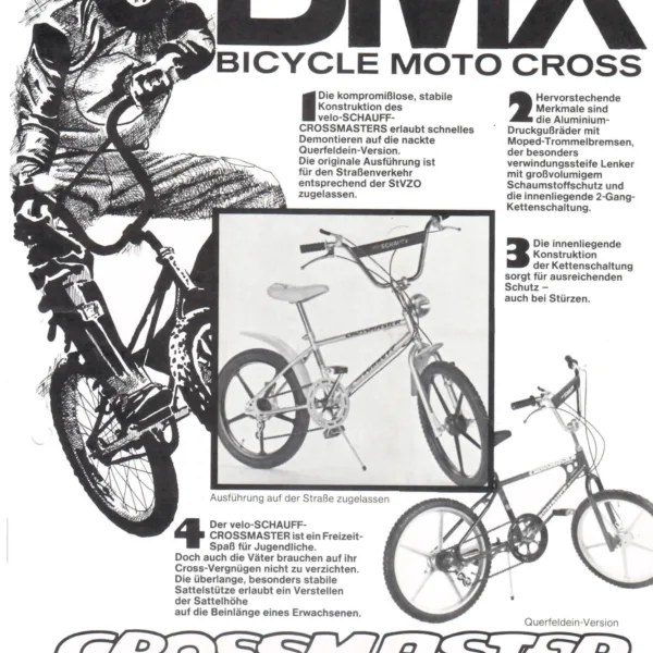 Crossmaster Werbung von 1979