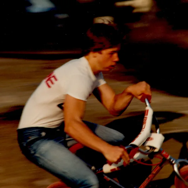 Auf der BMX-Bahn in Magstadt 1983