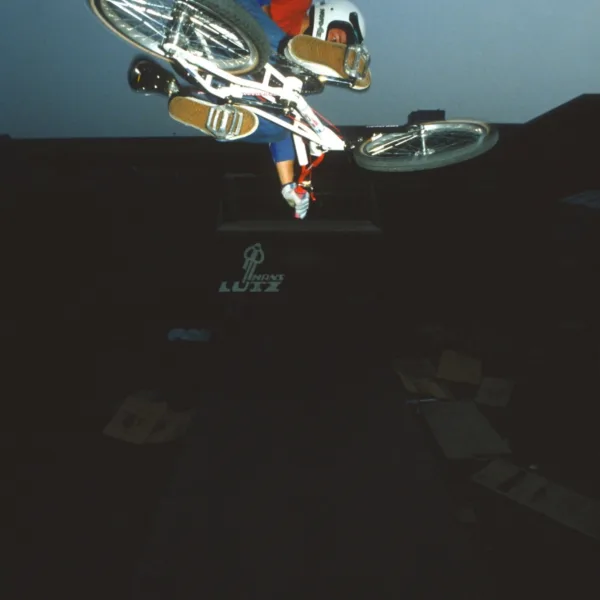 Auf der Halfpipe in Böblingen, 1986