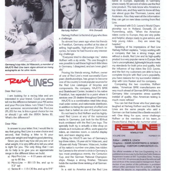 Bericht über Redline in Deutschland