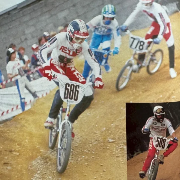 Andy Tittmann vor Pete Schmidt und Uwe Rabe