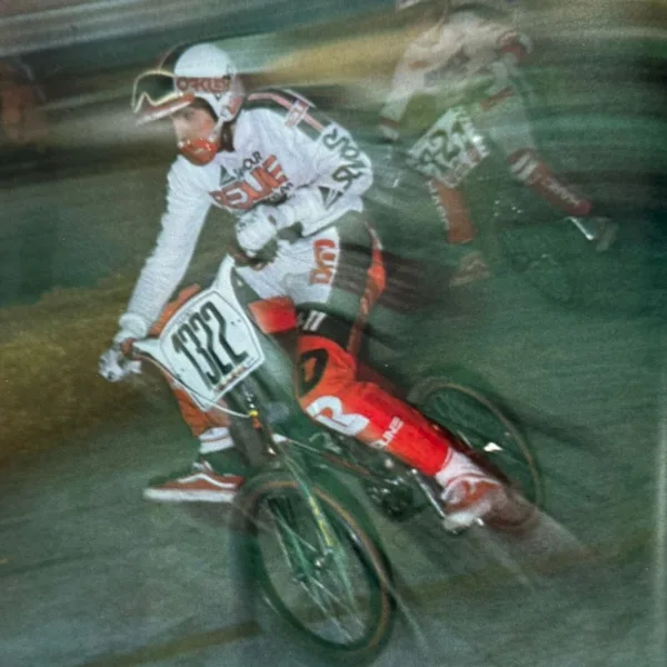 Andreas Tittmann beim Hallenrennen Hannover, aus der Speed