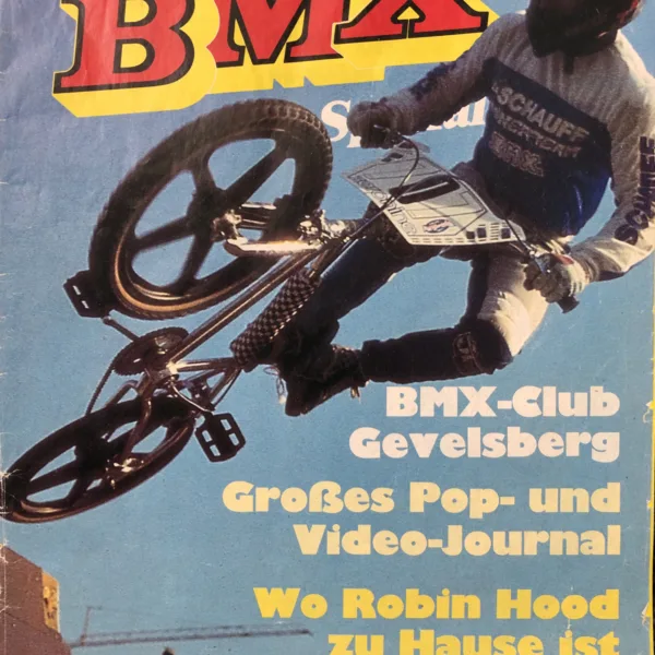 Thomas Gerstmann auf dem Cover der BMX Special