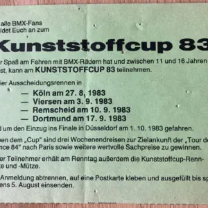 Kunststoffcup 1983