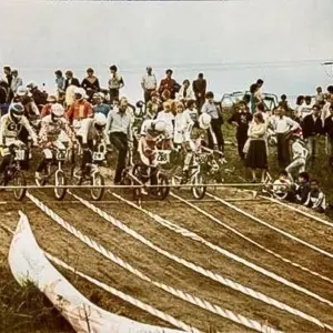 Hamburg-Harburg 1983. Mit Matthias Gotter, Karsten Moeller, Wayne Hammerstadt und Andreas Diener