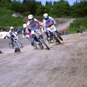 Karsten Moeller und Wayne Hammerstadt in Hamburg-Harbug 1983