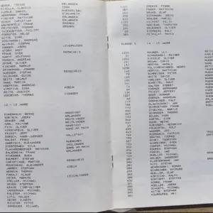 Programmheft WM Quali Sand am Main