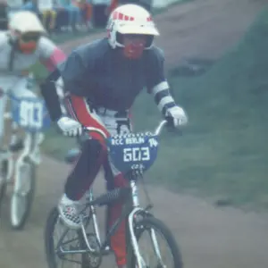 Kerstin Meyer in Huchting, 1985