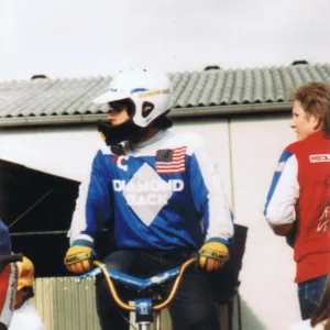 Ivi bei seinem ersten Rennen in Remagen