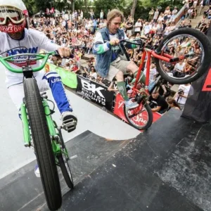 Old School Show im Jugenpark mit Stephan Prantl und Axel Reichertz