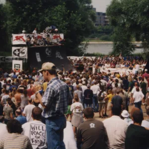 Mit Halfpipe und Zuschauermassen in 1996