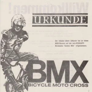 Urkunde von 1982