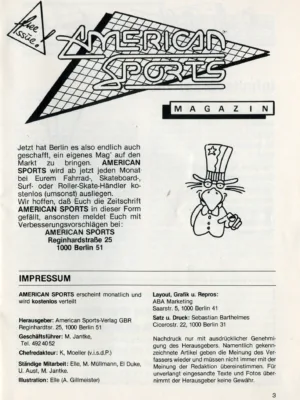 American Sports 1/1985 Seite 3