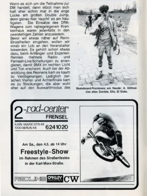 Aus American Sports 4/1985 - Seite 8