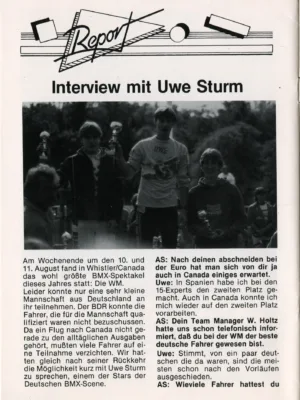 Aus American Sports 8/1985 - Seite 16