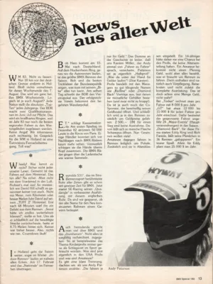 BMX Special 1/1983 Seite 13