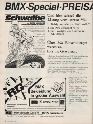 BMX Special 3/1983 Seite 40