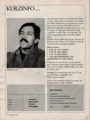 BMX Special 5/1983 Seite 40