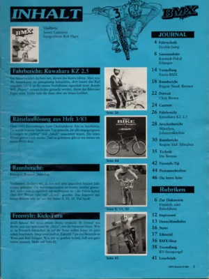 BMX Special 6/1983 Seite 3