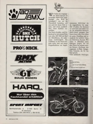 BMX Special 6/1983 Seite 14