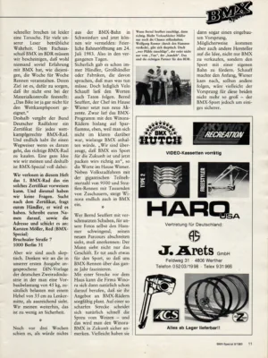BMX Special 8/1983 Seite 11