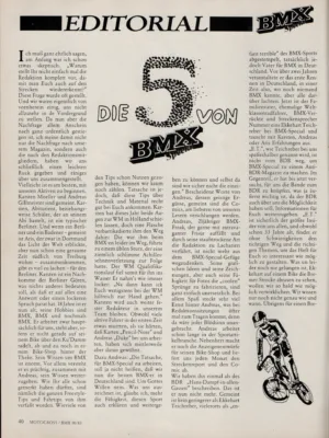 Aus BMX Special 10/1983 - Seite 16