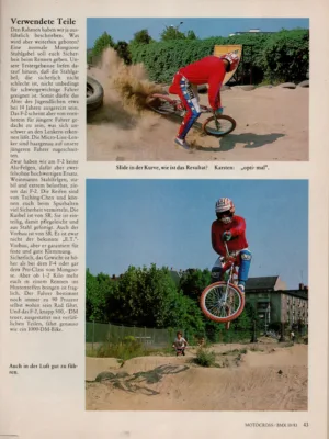 Aus BMX Special 10/1983 - Seite 19
