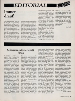 BMX Special 1/1984 Seite 9