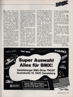 BMX Special 1/1984 Seite 37