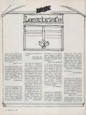 BMX Special 1/1984 Seite 38
