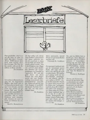 BMX Special 1/1984 Seite 39