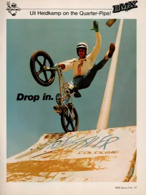 Aus BMX Special 2/1984 - Seite