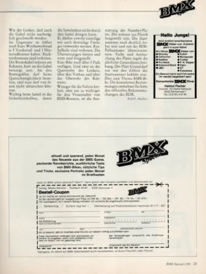 BMX Special 2/1984 Seite 15