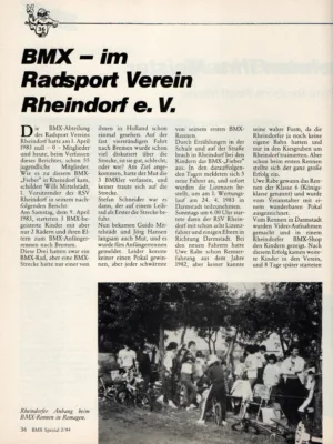 BMX Special 2/1984 Seite 36