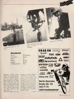 BMX Special 3/1984 Seite 47