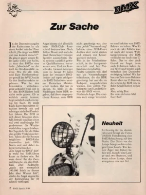 BMX Special 3/1984 Seite 12