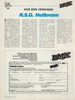 BMX Special 3/1984 Seite 20