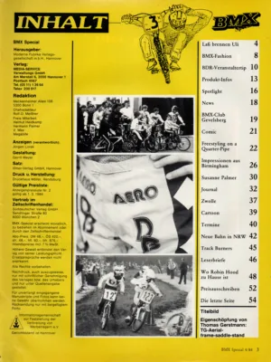 BMX Special 4/1984 Seite 3