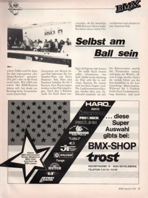 BMX Special 4/1984 Seite 11